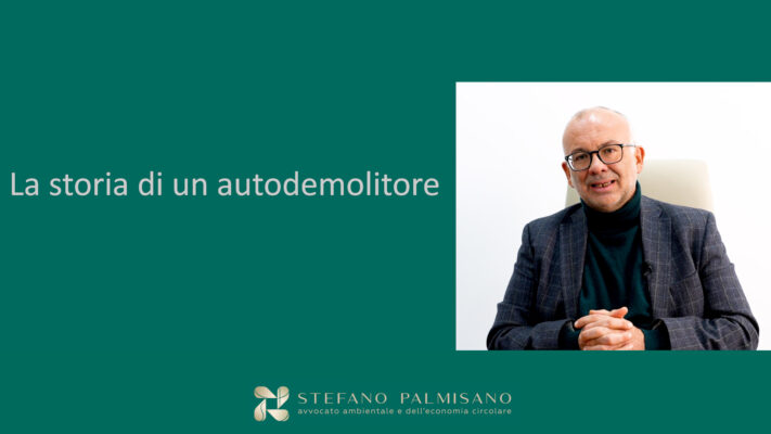 Stefano Palmisano avvocato autodemolitore